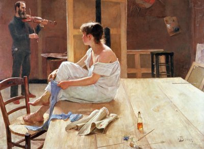 Dopo la posa, 1884 da Richard Bergh
